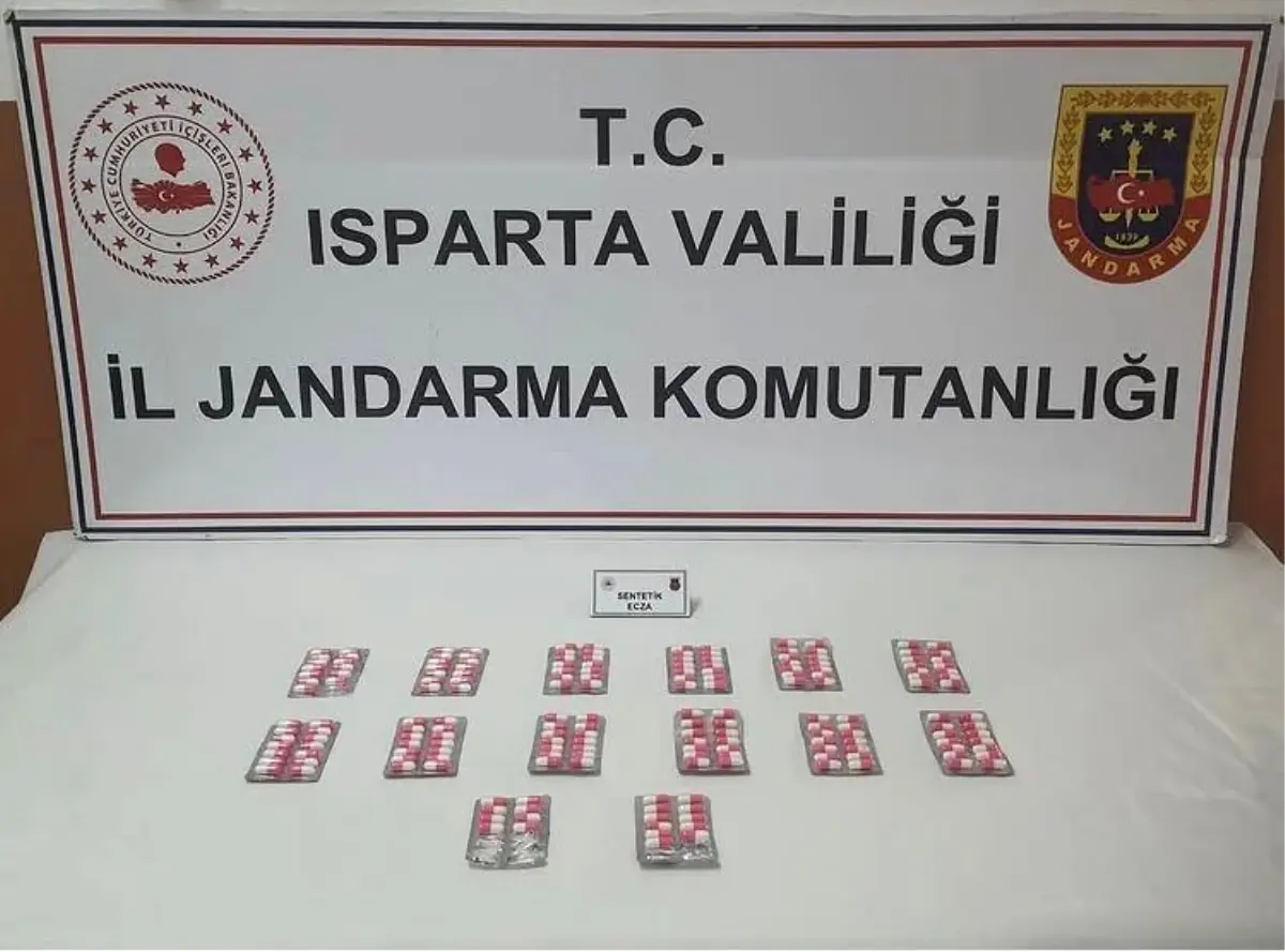 Isparta’da Uyuşturucu Hap Operasyonu
